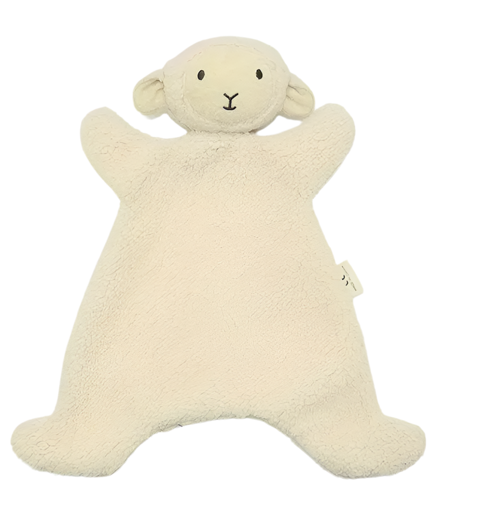 Knuffeldoek Schaapje (gepersonaliseerd)