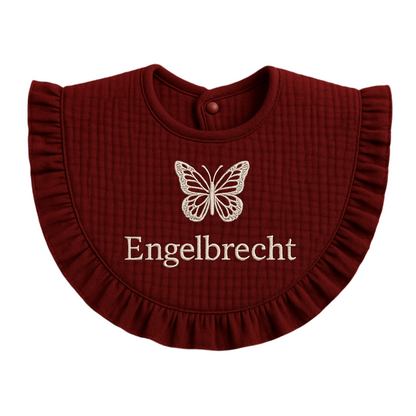 Slabbertje met franjes (gepersonaliseerd)