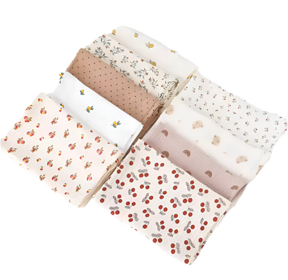 Hydrofiele doeken met print (gepersonaliseerd)