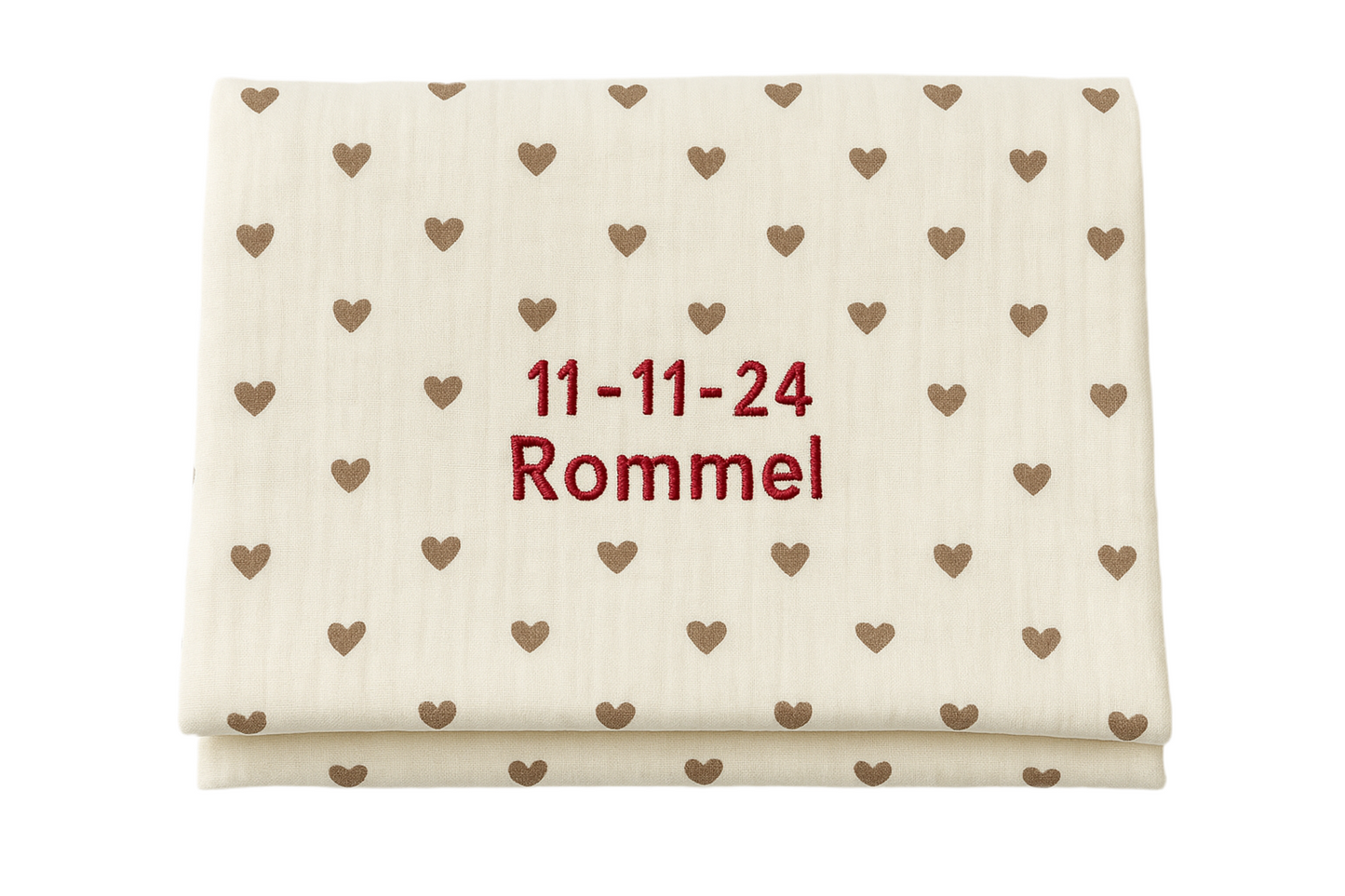 Hydrofiele doeken met print (gepersonaliseerd)